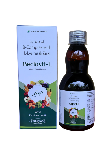 BECLOVIT-L 200ML Syrup bottle